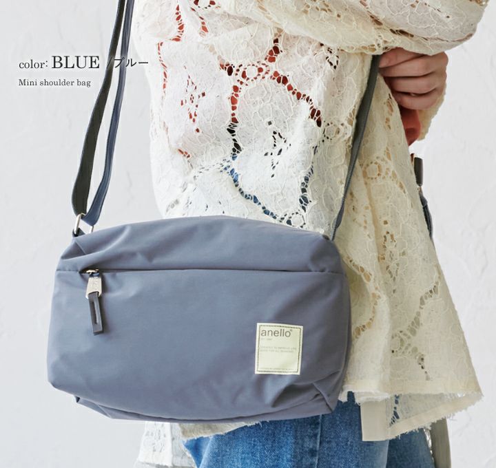 anello(アネロ)/ 温かみのあるコットン調撥水生地!横長シルエットがお洒落なミニショルダー - Image 14