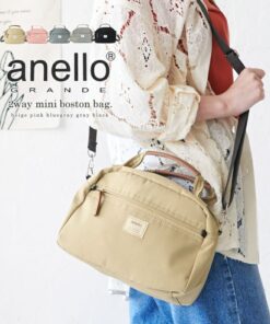 Alternative view of anello（アネロ）/ 使いやすい絶妙サイズの2wayミニボストン。コロンとしたラウンド型が可愛い♪