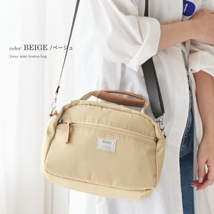 anello(アネロ)/ 使いやすい絶妙サイズの2wayミニボストン。コロンとしたラウンド型が可愛い♪ - Image 11