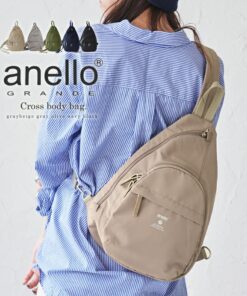 Alternative view of anello（アネロ）/ 左右どちらの肩にも掛けられる！身体にフィットする「しずく型」ボディバッグ