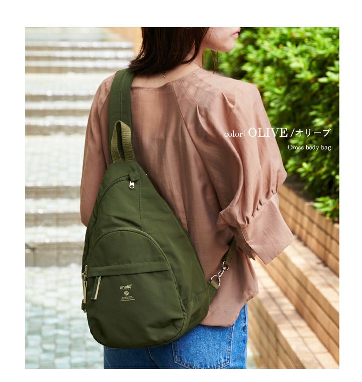 anello(アネロ)/ 左右どちらの肩にも掛けられる!身体にフィットする「しずく型」ボディバッグ - Image 11