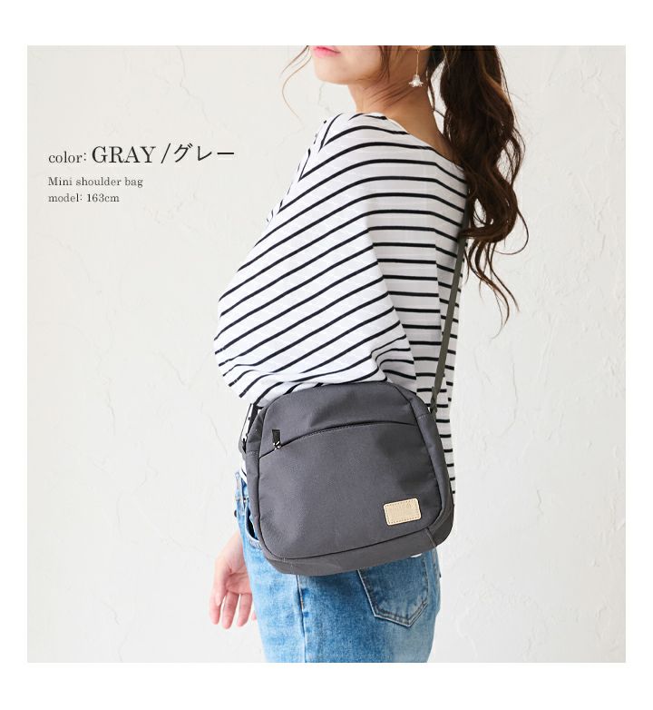 anello(アネロ)/ 普段使いにちょうどいい!フォルムが可愛い撥水ミニショルダー - Image 10