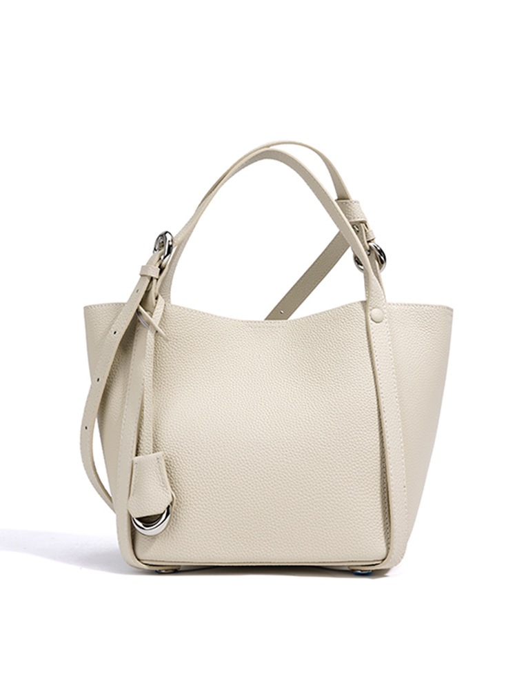 2025年新作 高級感のある マルチコーデ 小洒落デザイン 通勤トート レディース 牛革 ハンドバッグ ショルダーバッグ - Image 2