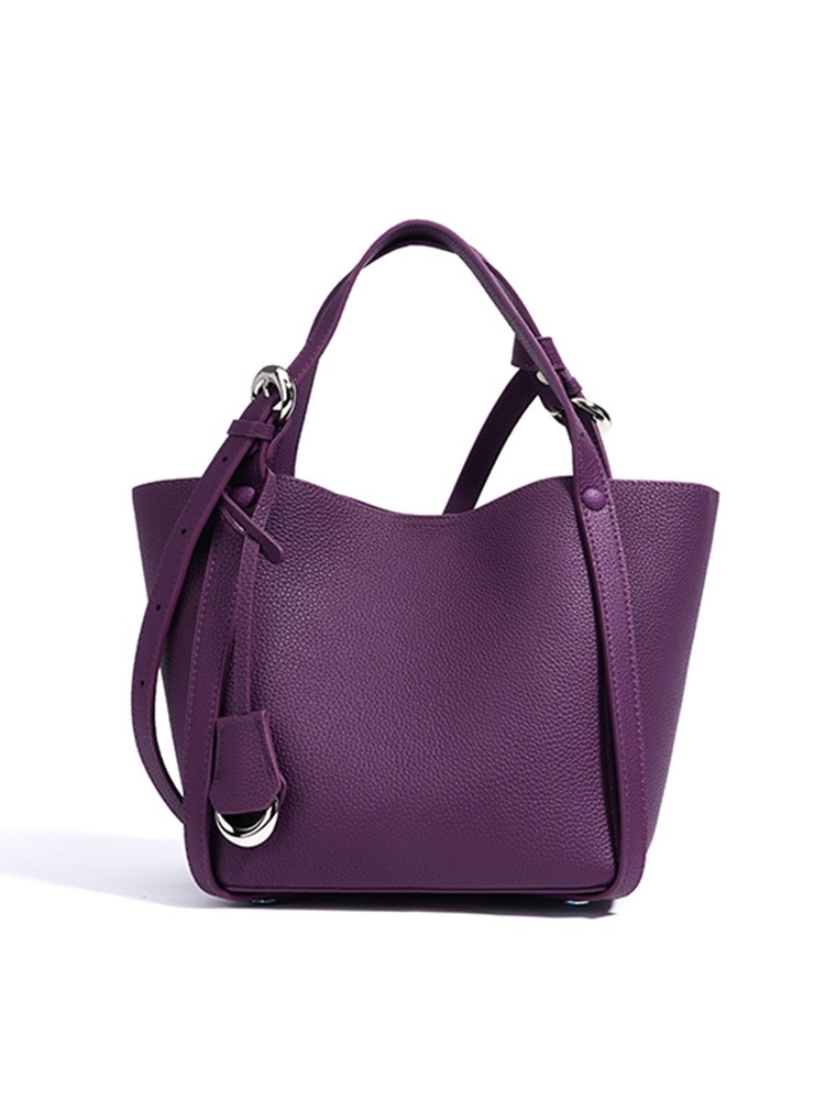 2025年新作 高級感のある マルチコーデ 小洒落デザイン 通勤トート レディース 牛革 ハンドバッグ ショルダーバッグ - Image 4