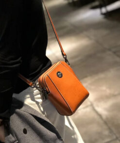 Alternative view of 2025新作 大容量 スマホポーチ レディース シンプル 本革 ショルダーバッグ 小さめ 通勤 多用途 斜め掛けバッグ